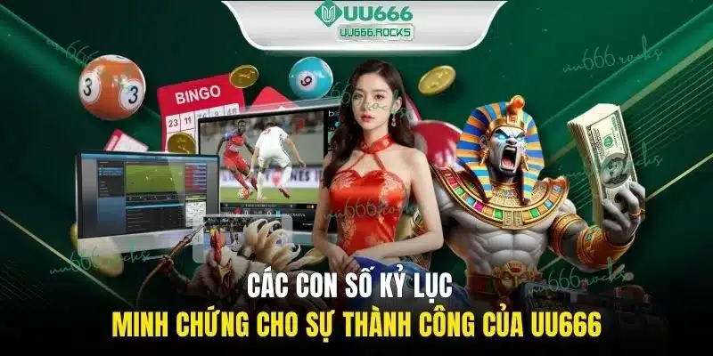 Các con số kỷ lục minh chứng cho sự thành công của UU666